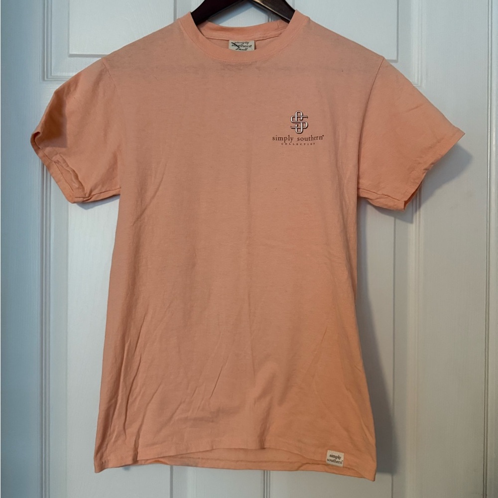 Simply Southern Orange Short Sleeve Tee